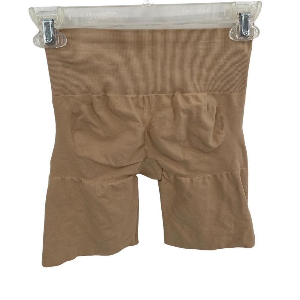 Assets by Spanx Shapewear Shorts Womens Shaping High Waist Beige XL NWOT - Picture 2 of 5
